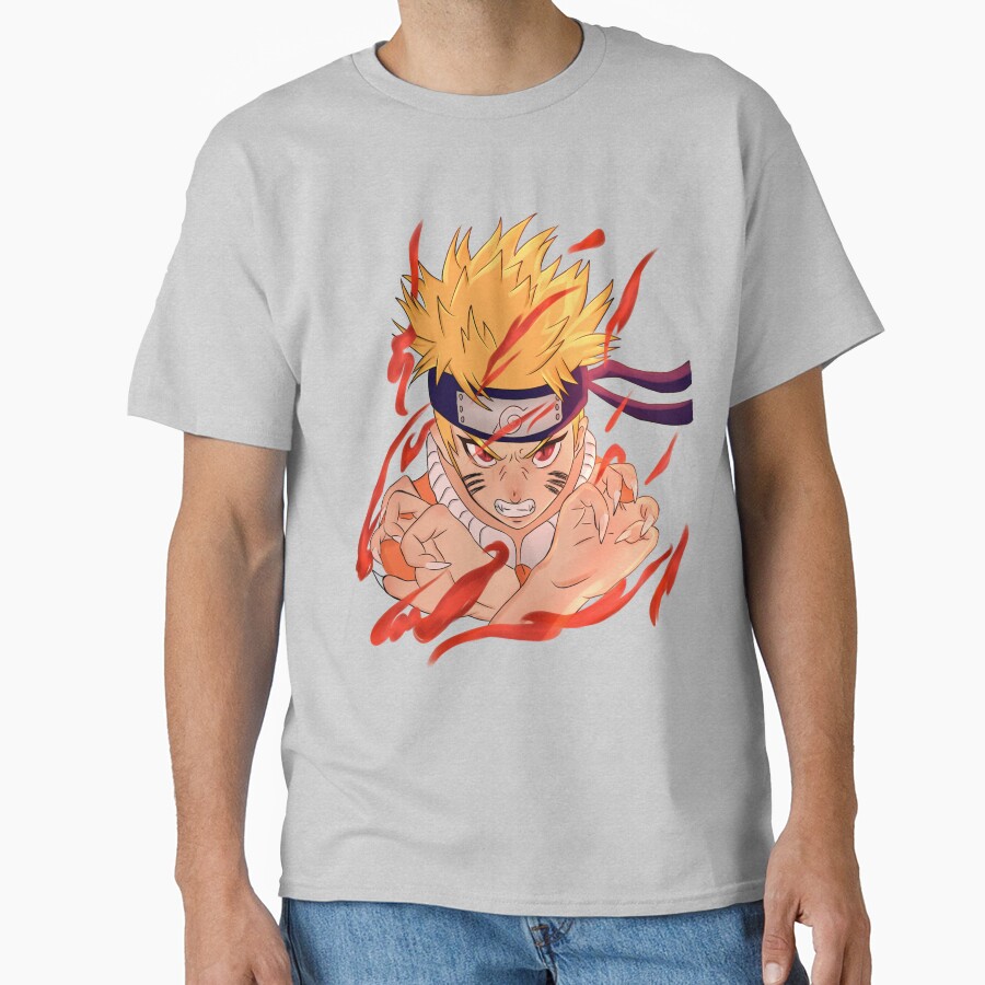 Uzumaki Naruto Angry T-shirt - Image 3