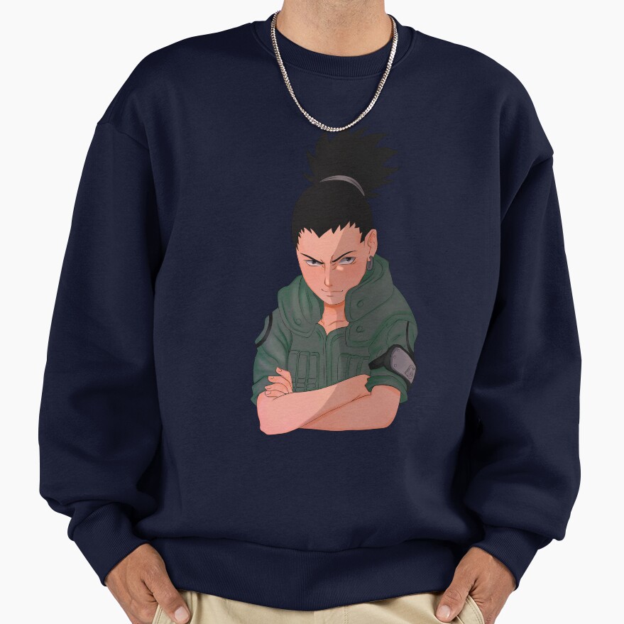 Doodle Shadow Ninja Nara Shikamaru Sweatshirt - Image 5