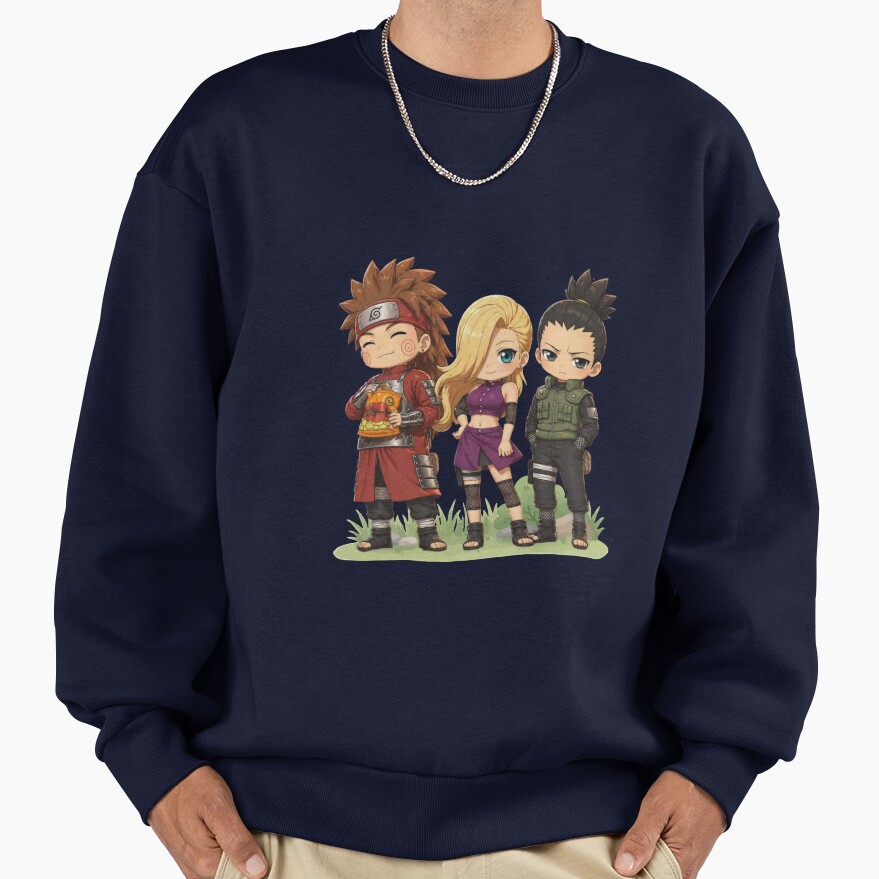 Chibi Ino Shika Cho Sweatshirt - Image 5
