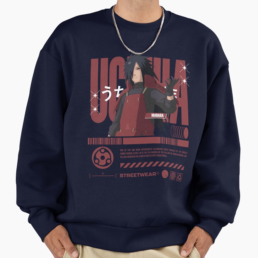 Madara Uchiha Streetwear Sweatshirt - Image 5
