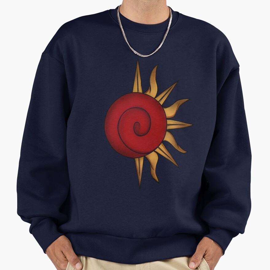 Doodle Sun Uzumaki Sweatshirt - Image 5