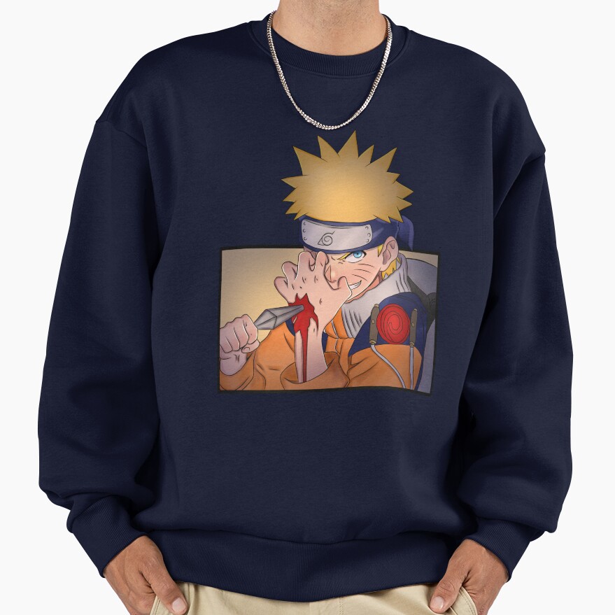 Doodle Uzumaki Naruto Sweatshirt - Image 5