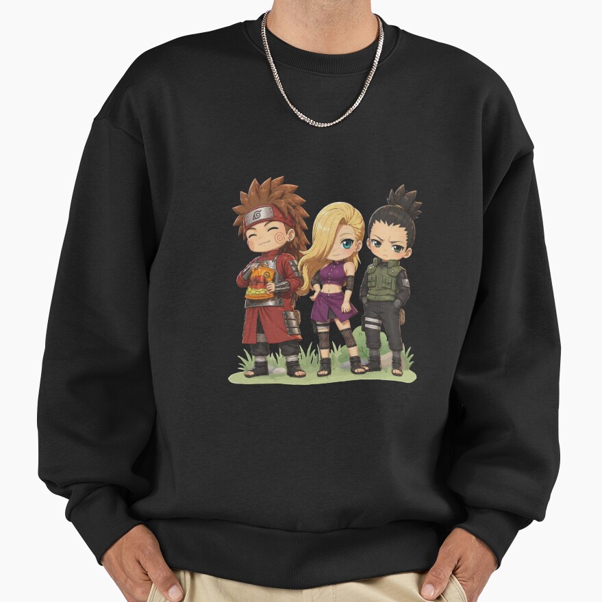 Chibi Ino Shika Cho Sweatshirt - Image 2