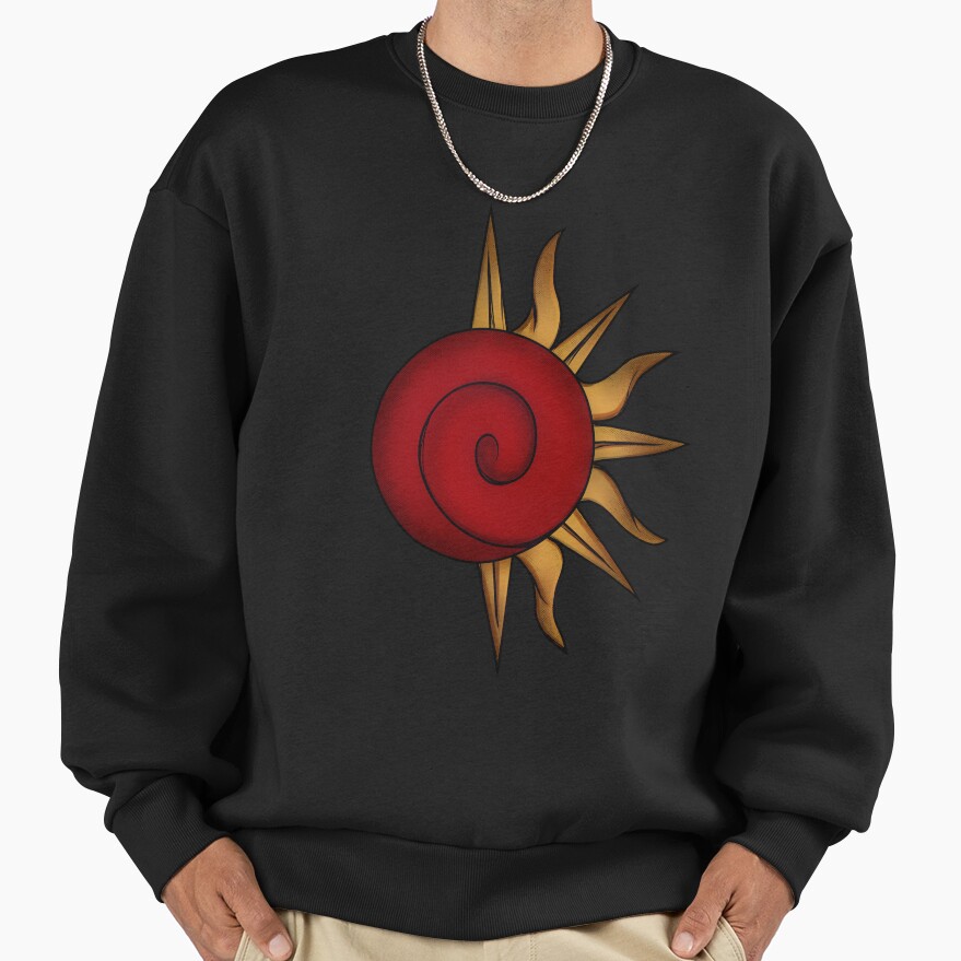 Doodle Sun Uzumaki Sweatshirt - Image 2