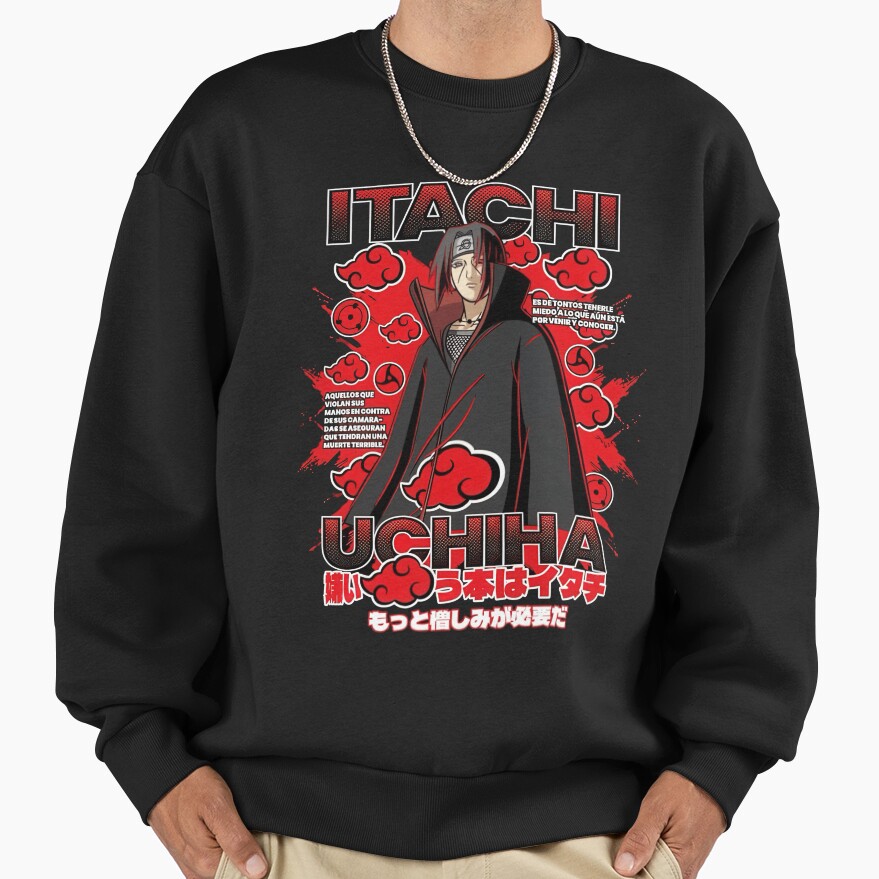 The Fallen Hero Who Chose Darkness Itachi Sweatshirt - Image 2