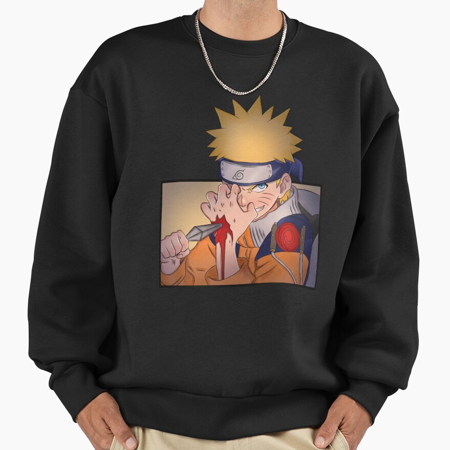 Doodle Uzumaki Naruto Sweatshirt - Image 2
