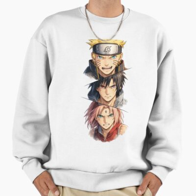 Team 7 Ninja Trio Naruto Sasuke Sakura Sweatshirt