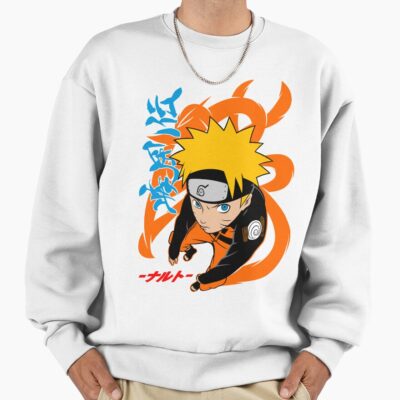 Orange Uzumaki Naruto Sweatshirt