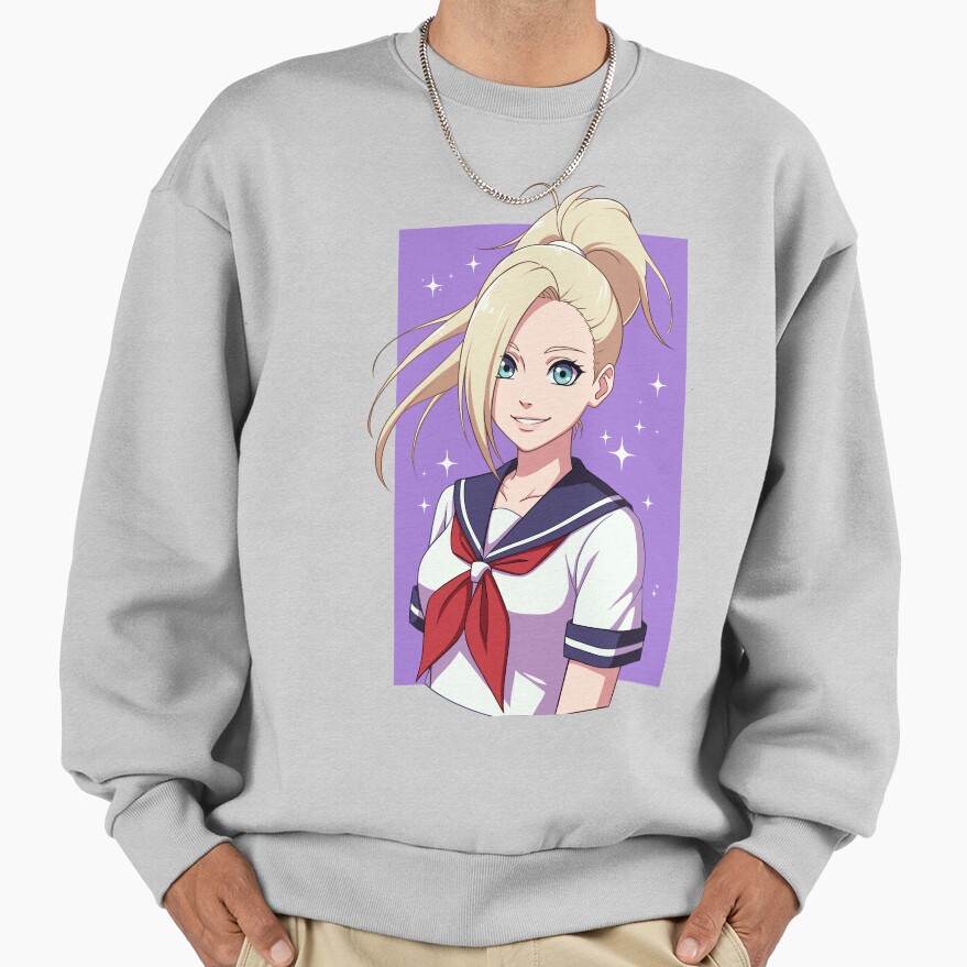 Ino Yamanaka Schoolgirl Sweatshirt - Image 4