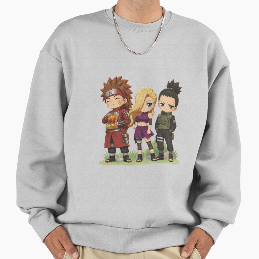 Chibi Ino Shika Cho Sweatshirt - Image 4