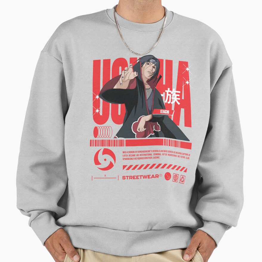 Itachi Uchiha Streetwear Sweatshirt - Image 4