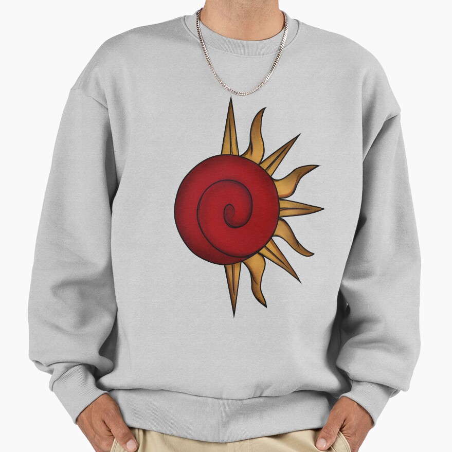Doodle Sun Uzumaki Sweatshirt - Image 4