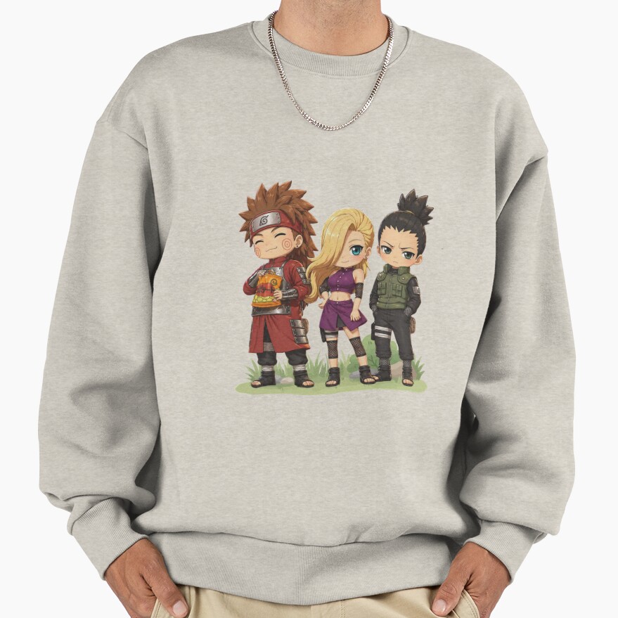 Chibi Ino Shika Cho Sweatshirt - Image 3