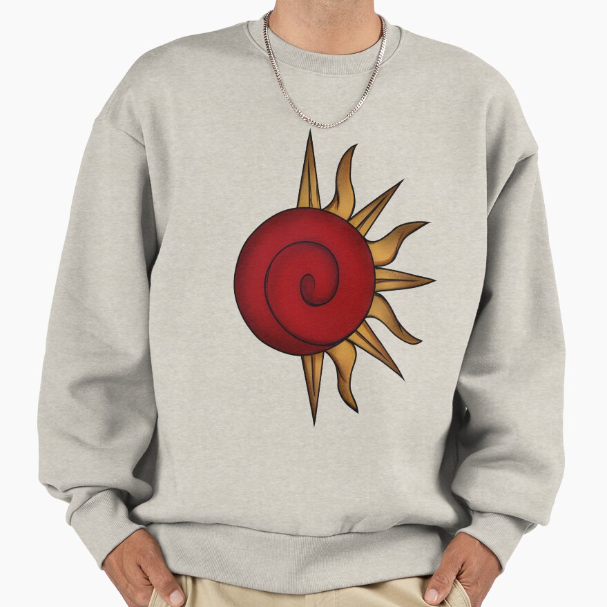Doodle Sun Uzumaki Sweatshirt - Image 3