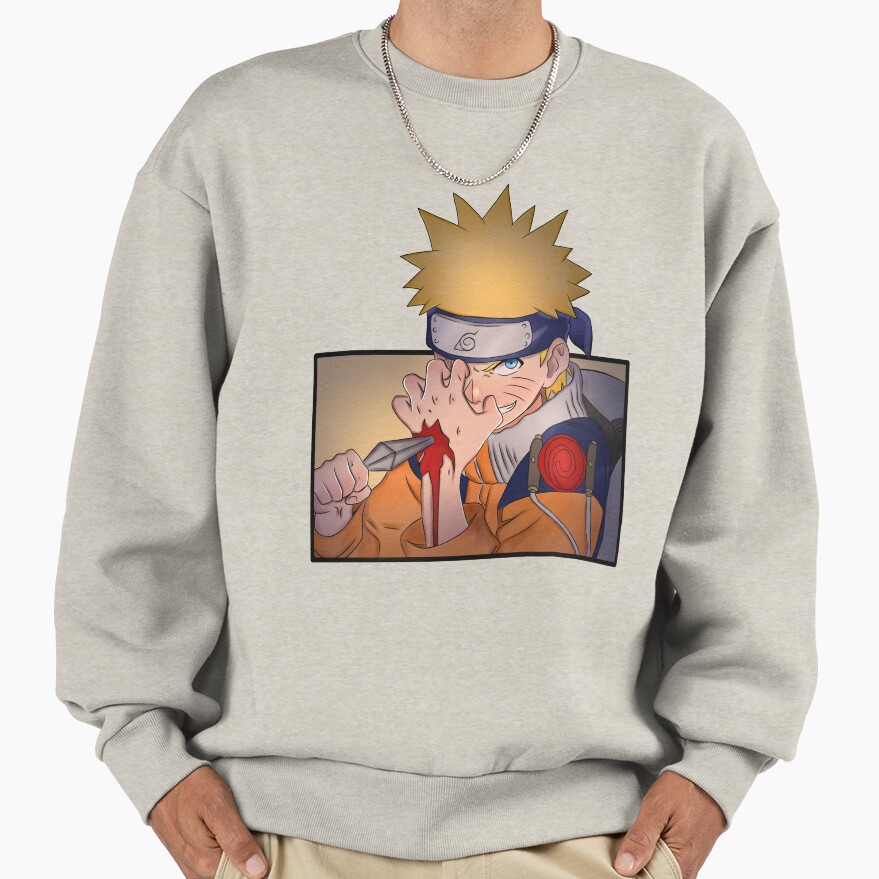 Doodle Uzumaki Naruto Sweatshirt - Image 3