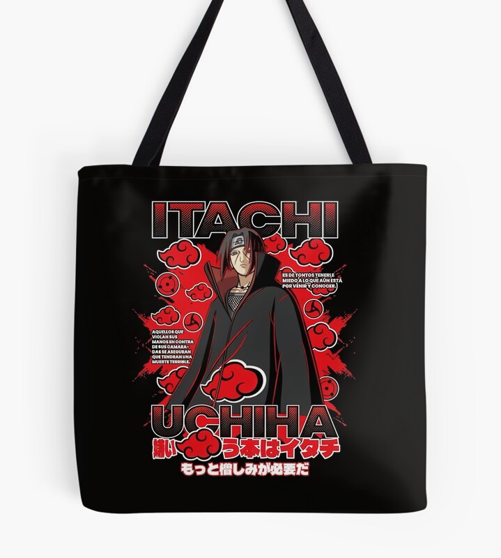 The Fallen Hero Who Chose Darkness Uchiha Itachi Tote Bag