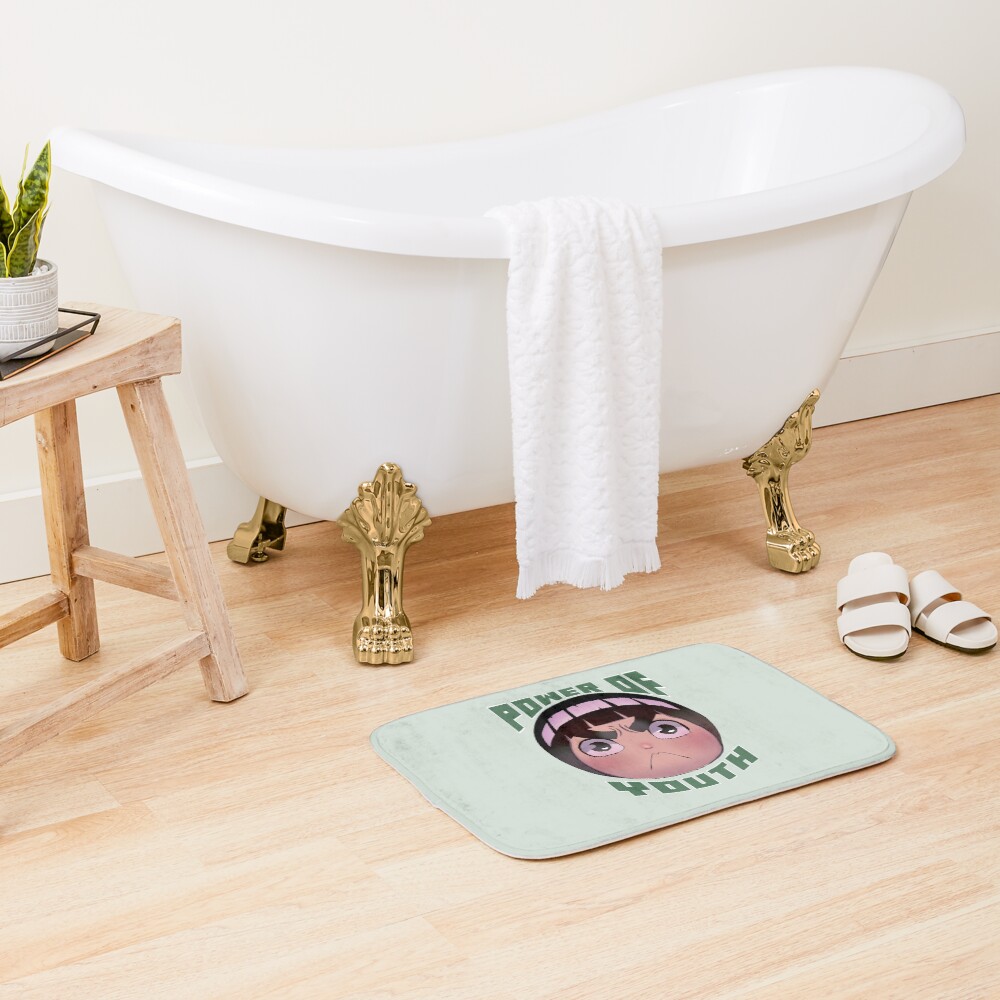 Doodle Power Of Youth Rock Lee Bath Mat - Image 2