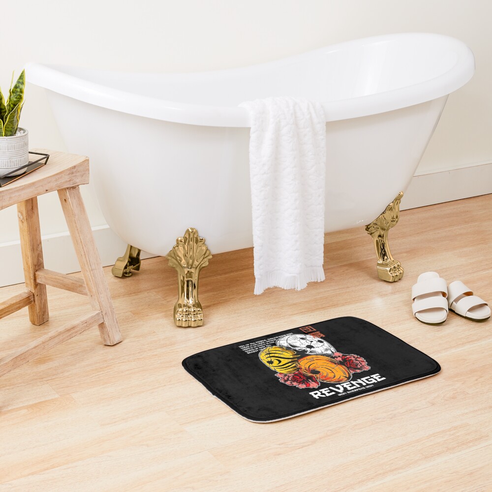 Vintage Masks Revenge Bath Mat - Image 2