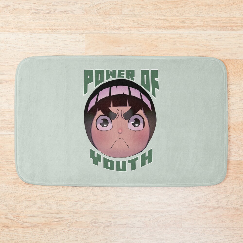 Doodle Power Of Youth Rock Lee Bath Mat