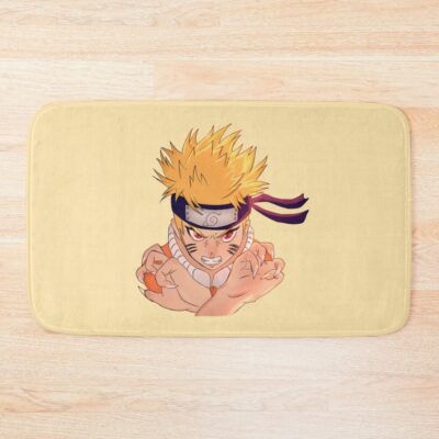 Classic Kyuubi Uzumaki Naruto Bath Mat