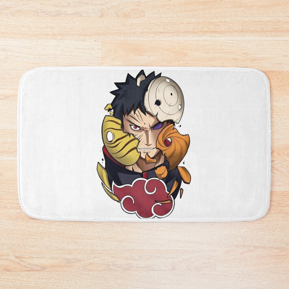 The Masked Devil Obito Bath Mat