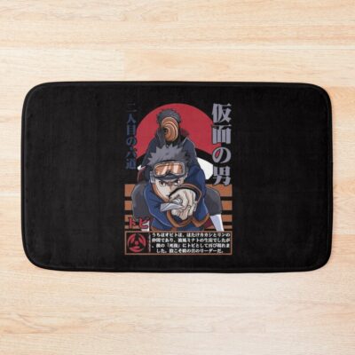 The Lone Survivor Of A Broken Clan Obito Uchiha Bath Mat