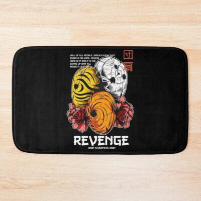 Vintage Masks Revenge Bath Mat