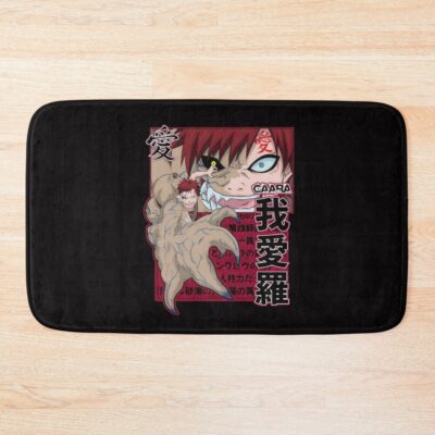 Gaara Red Design Bath Mat