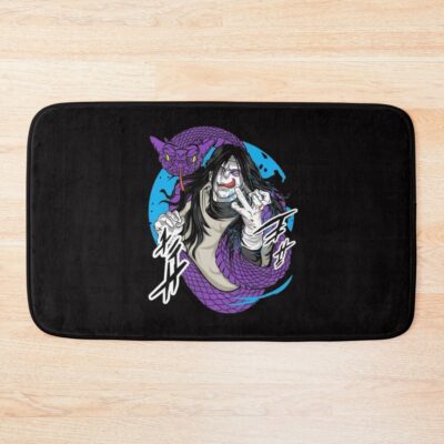 The Immortal Serpent Master Orochimaru Bath Mat