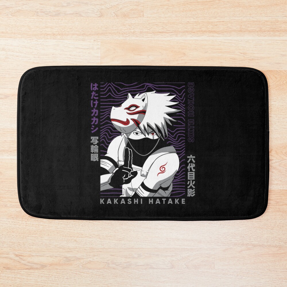 Copy Ninja Kakashi Hatake Bath Mat
