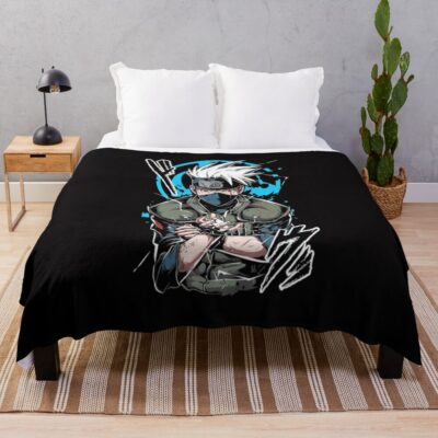 Hatake Kakashi Cool Throw Blanket