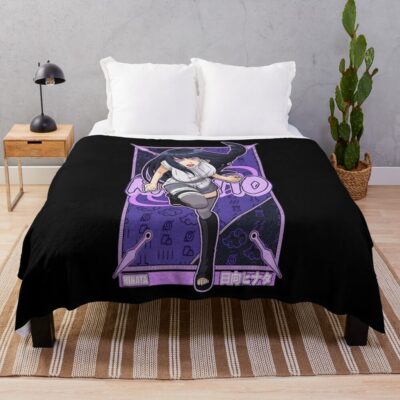 Hinata Hyuga Throw Blanket