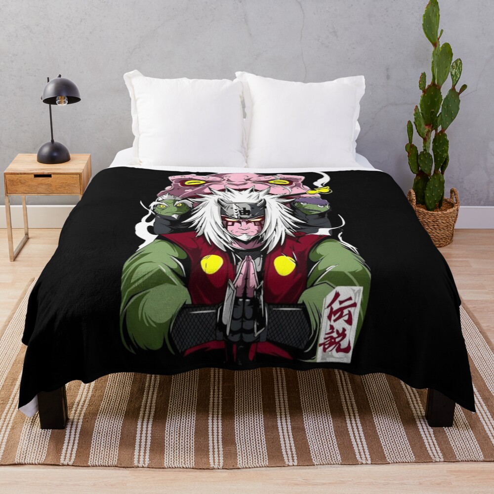 One Of Sennin Throw Blanket