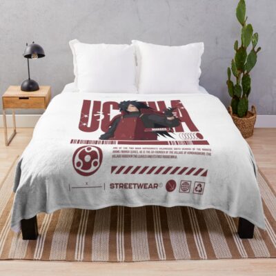 The Ghost Uchiha Itachi Throw Blanket