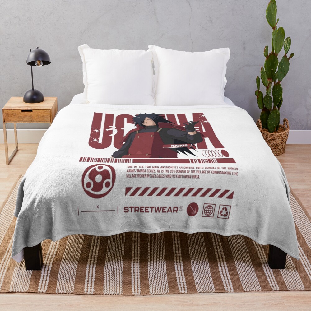 The Ghost Uchiha Itachi Throw Blanket