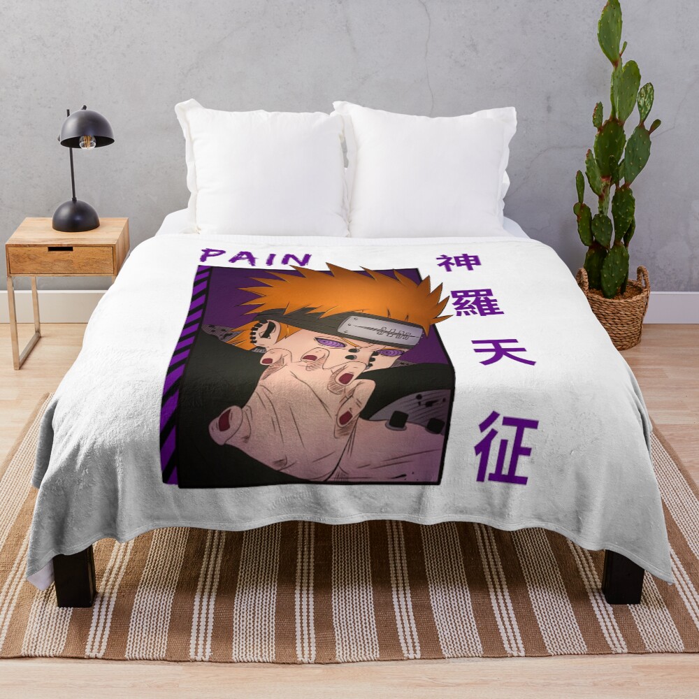 The Villain Pain Throw Blanket