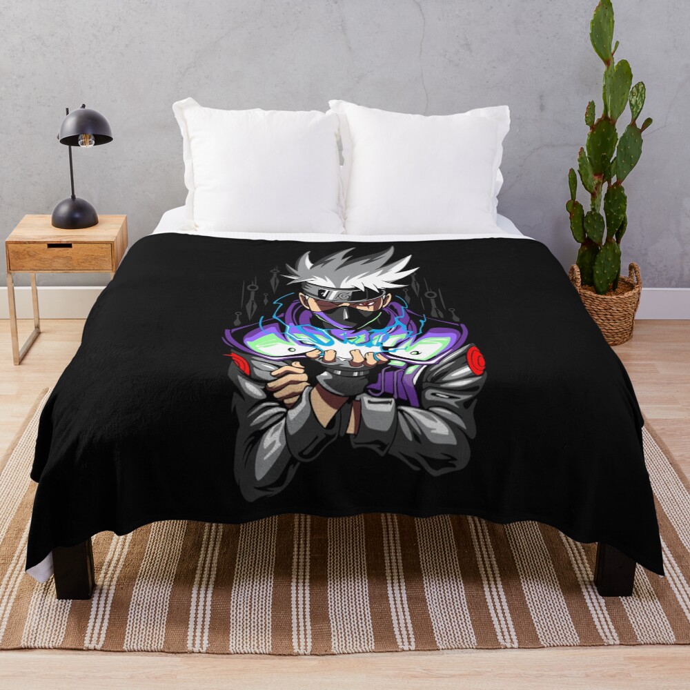 The Best Sensei Hatake Kakashi Throw Blanket