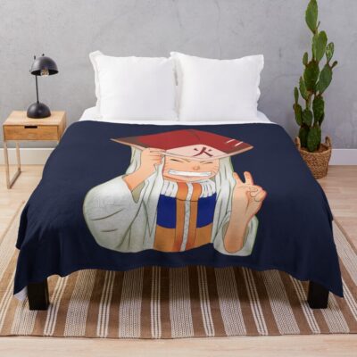 Doodle Dream Uzumaki Naruto Throw Blanket