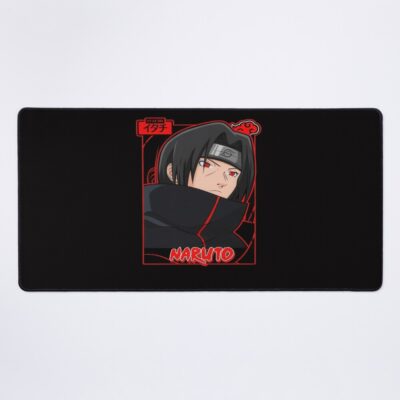 The Calm Killer With Crimson Eyes Uchiha Itachi Mouse Pad