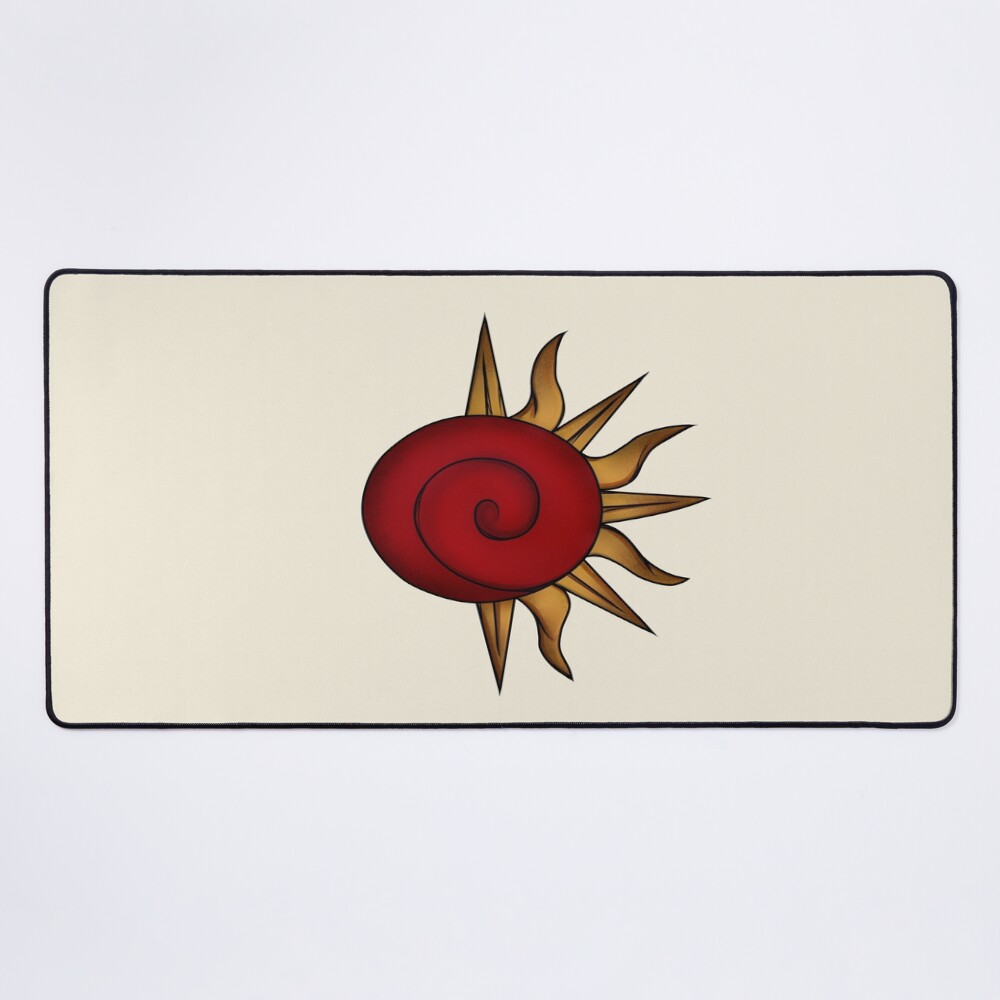 Doodle Sun Mouse Pad