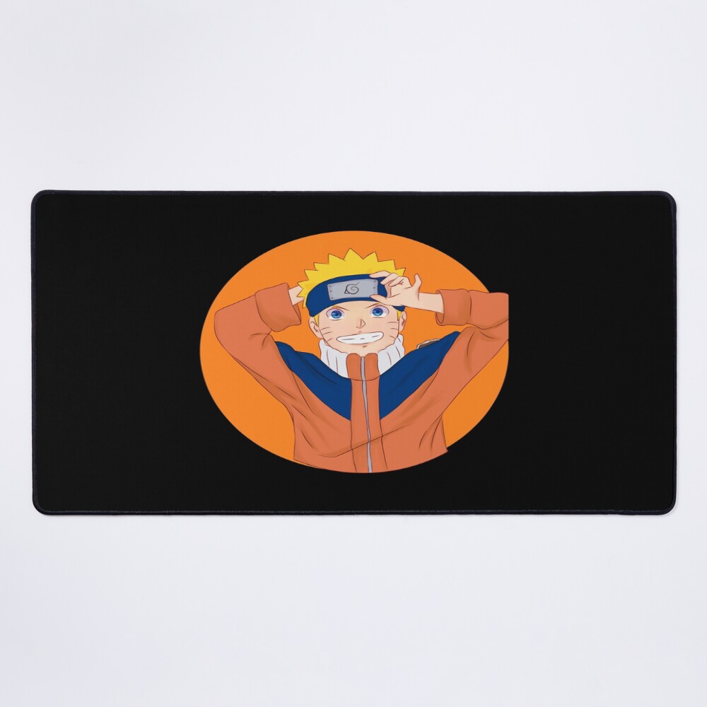 Scribble Problem Guy Uzumaki Naruto Mouse Pad