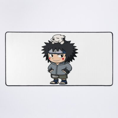 Chibi Kiba Inuzuka With Akamaru Mouse Pad