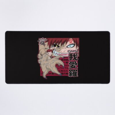 Gaara Red Design Mouse Pad