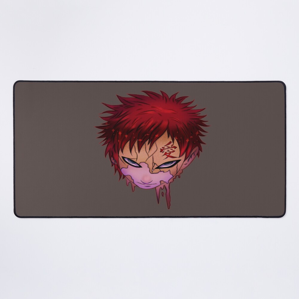 Doodle Demon Of The Sand Gaara Mouse Pad