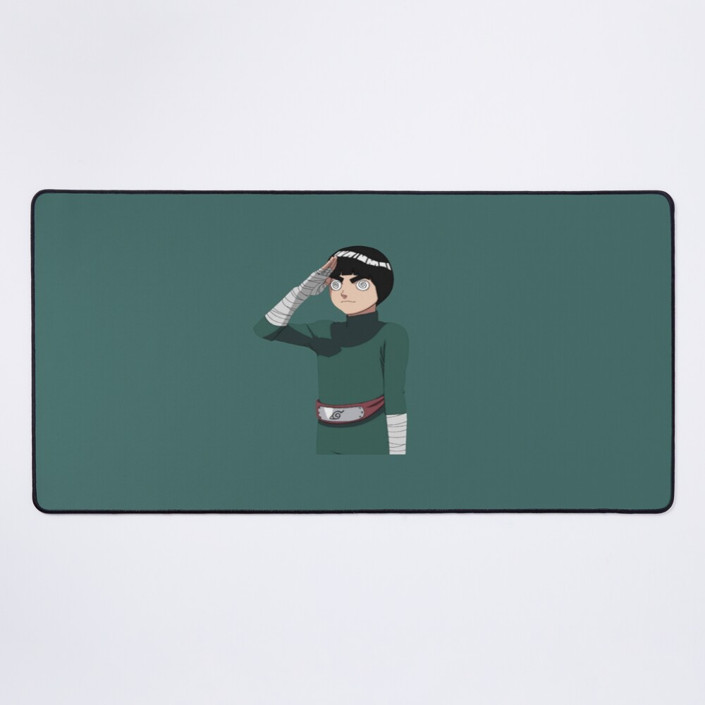 Strong Ninja Rock Lee Mouse Pad