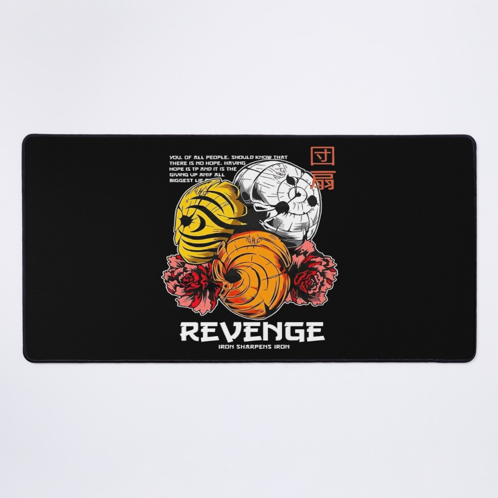 Vintage Masks Revenge Mouse Pad