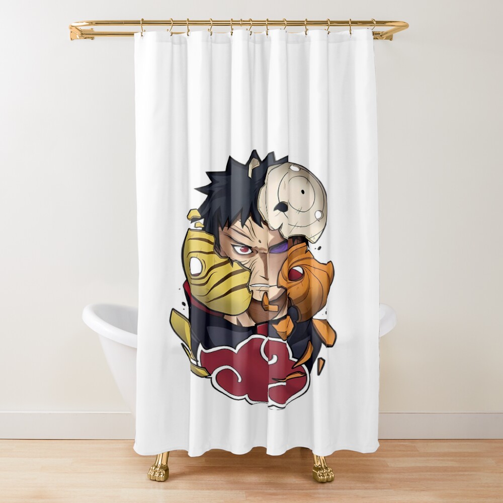 The Masked Devil Shower Curtain