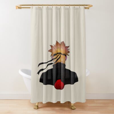 Scribble Ninja Shower Curtain