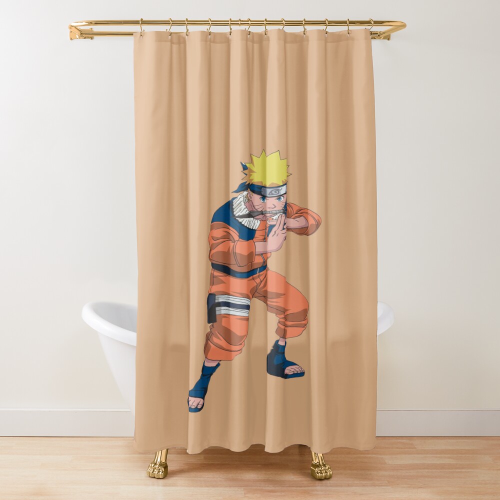 Strong Ninja Uzumaki Naruto Shower Curtain