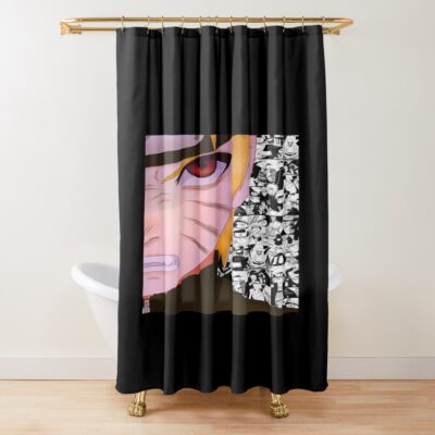 Doodle Uzumaki Shower Curtain